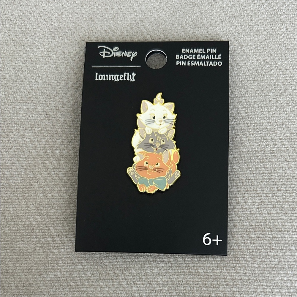 Loungefly Disney Aristo Cat Trio Enamel Pin